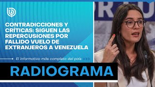 Contradicciones y críticas siguen las repercusiones por fallido vuelo de extranjeros a Venezuela [upl. by Karlik779]