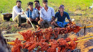 Whole CHICKEN TANDOORI  Village Style Tandoori Chicken [upl. by Obnukotalo]