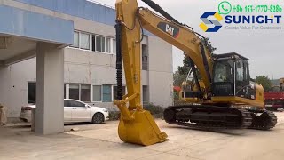 Used Excavator Original Caterpillar CAT 320D2L for Sale [upl. by Arbrab]