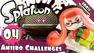 Splatoon Amiibo Challenges Part 4  Inkling Girl Amiibo Unlockable 4 FaceCam  HD1080P [upl. by Cristiano]