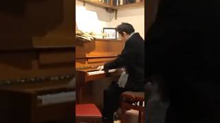 Public Piano  Paris France  Eastern Prelude No 3 by Chris Norton pianolessons 112019 [upl. by Neerol]