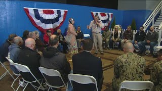 3 tribes bless USS Idaho crew during ceremony ahead of christening [upl. by Straub]