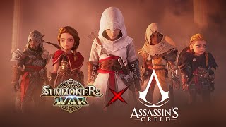 Summoners War X Assassins Creed Cinematic Full Trailer [upl. by Ettenan]