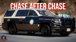 Chase Chronicles Bold PIT Maneuvers amp K9 Takedowns Unleashed FIVEM POLICE OBRP [upl. by Notneuq]