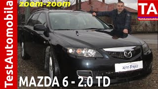 MAZDA 6 20 TD prve generacije iz 2006e TEST [upl. by Phaedra579]