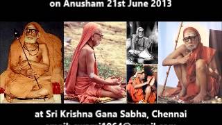 Maha Periyava Speech by P Swaminathan [upl. by Rector]