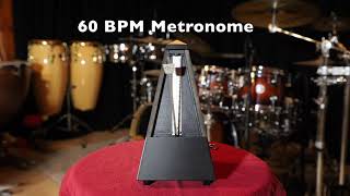 REAL Metronome  60 bpm  Wittner Model No 806m [upl. by Harrat]