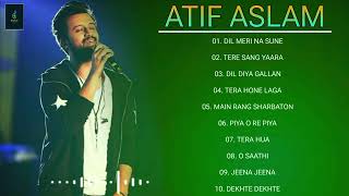 Best off Atif aslam Songs Non stop Top 10 Super hit Songs 🎵  atif aslam  BSMusic17 [upl. by Janice858]