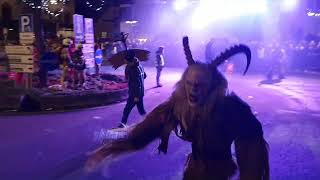 Krampuslauf in ReutteTirol 2018 Video  8 [upl. by Nnylodnewg]