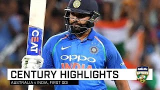 Brilliant Rohit nearly steals the show  Gillette ODI Series v India  201819 [upl. by Chamkis]