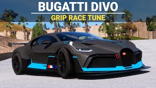 Forza Horizon 5 Tuning  2019 Bugatti Divo  FH5 Grip Race Build Tune amp Gameplay [upl. by Rama690]