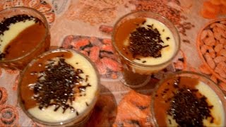 Recette de flan créme dessert [upl. by Adnilahs240]