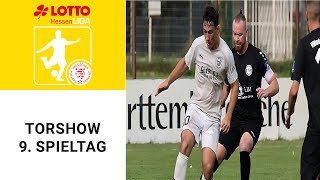 Torshow 9 Spieltag LOTTO Hessenliga 202324 [upl. by Ahsitam]