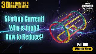 Why the starting methods of induction motors can reduce the starting current [upl. by Douglas797]