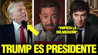 LAJE ANALIZÓ LA VICTORIA DE TRUMP Y COMO AFECTA A MILEI [upl. by Aihtiekal]