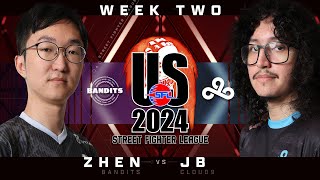 Zhen M Bison vs JB Rashid  Bo3  Street Fighter League ProUS Week 2 [upl. by Hagar577]