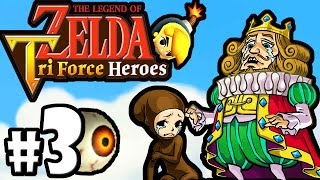 The Legend of Zelda Triforce Heroes PART 3 Gameplay Walkthrough Online CoOp BOSS Margoma 3DS [upl. by Yr]