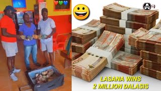 Lasana Wins 2 MILLION Dalasis With BeWinner [upl. by Polky316]