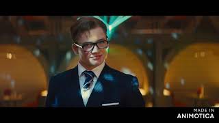 Eggsy VS Gazelle fight meme edit Kingsman  The Secret Service [upl. by Ronel]