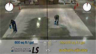 Silicate Showdown vs Consolideck® LS® lithium silicate [upl. by Sara-Ann157]