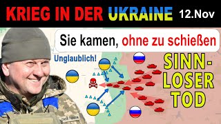 12NOVEMBER Russen verlieren 120 Mann in 1 Minute weil sie auf Artilleriefeuer verzichten [upl. by Marella]