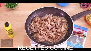 Recette de cuisine  Recette mine bouilli poulet [upl. by Boland300]