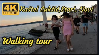 Kaštel LukšićKaštel StariKaštel Novi  Walking tour 2023 Croatia [upl. by Eugenle172]