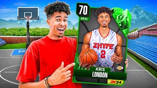 Discovering Kris London’s NBA 2K Rating [upl. by Alegnaoj]