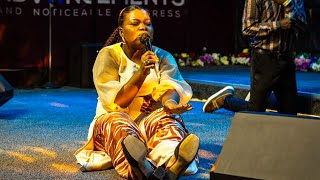 SUNMISOLA AGBEBI ANOINTED POWERFUL EXCEPTIONAL WORSHIP MINISTRATION AT PRAISE ABLAZE 2024 [upl. by Eri202]