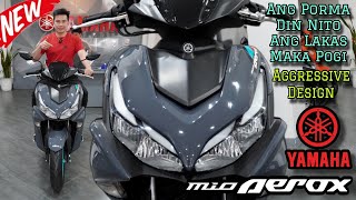 Yamaha Aerox 155 Ang Angas din ng Dating Very Aggressive din Talaga ng Kanyang Design [upl. by Adnovoj]