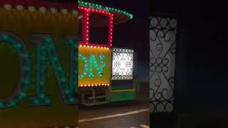 Blackpool Heritage Trams Illuminations [upl. by Araet]