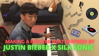 Making A Beat Inspired By Justin Bieber x Silk Sonic on Ableton  Juss Bosco Beat Making Episode 8 [upl. by Koppel]