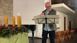 1 Advent 2024  JS Bach  „Süßer Trost mein Jesus kömmt“ aus BWV 151 [upl. by Hutchings]