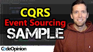 CQRS amp Event Sourcing Code WalkThrough [upl. by Ilajna]