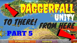 Walk Across the Map in Daggerfall Unity Part 5 [upl. by Fonville804]