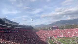 Rose Bowl 2022 Fly Over B2 Bomber [upl. by Cutter]