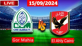 Gor Mahia Vs El Ahly Cairo  CAF Champions League Live Match Score 2024 [upl. by Carena]