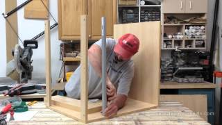 How To Assemble A Ikea Base Cabinet With Drawers [upl. by Noak]