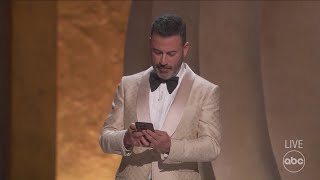 Kimmel fires back at Trump criticism from Oscars stage [upl. by Chui]