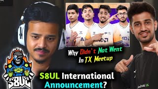 Why Thug amp S8UL Didnt Went TX Meet up🚨 S8UL Not Invited in TX Meet up😱 S8UL Owais [upl. by Groveman]