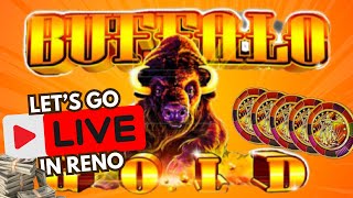 Let’s Go Live In Reno Playing Buffalo and More at the Casino [upl. by Noreh]