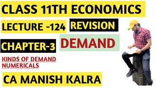 Kinds Of Demand  Chapter3  Demand  Class11 Economics  CA MANISH KALRA [upl. by Lorac]