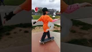 How to Powerslide  Skateboard Tutorial 3 shorts [upl. by Arracat610]