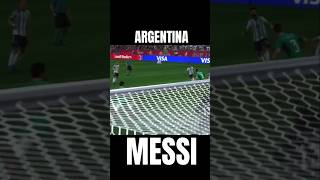 Salen jugando de corner y gran definicion MESSI  Argentina fifa23 footballgames videogames [upl. by Delaine]