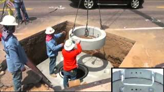 Manhole Installation Training Video  By Distribution Design Consultants 33557550 112393530 [upl. by Winne]