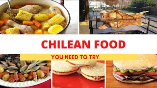 Most Popular Chilean Foods  Chile Cuisine [upl. by Groeg]