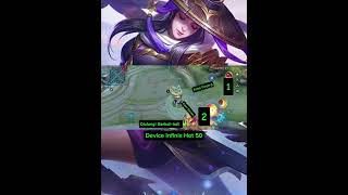 Tutorial Straight Kabel ke Turtle atau Lord Fanny mobilelegends tutorialmlbb [upl. by Joseph]