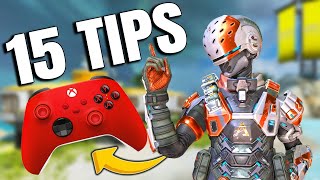 Top 15 Controller Tips You Need To Know Apex Legends [upl. by Eelana507]