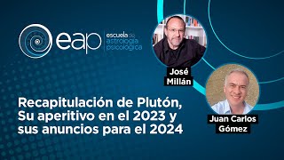 Recapitulación de Plutón Su aperitivo en el 2023 y sus anuncios para el 2024 con José Millan [upl. by Lsil882]