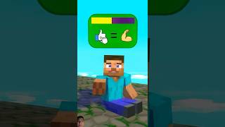 minecraft steve herobrine monsterschool minecraftanimation minecraftmemes animationmemes [upl. by Lac]